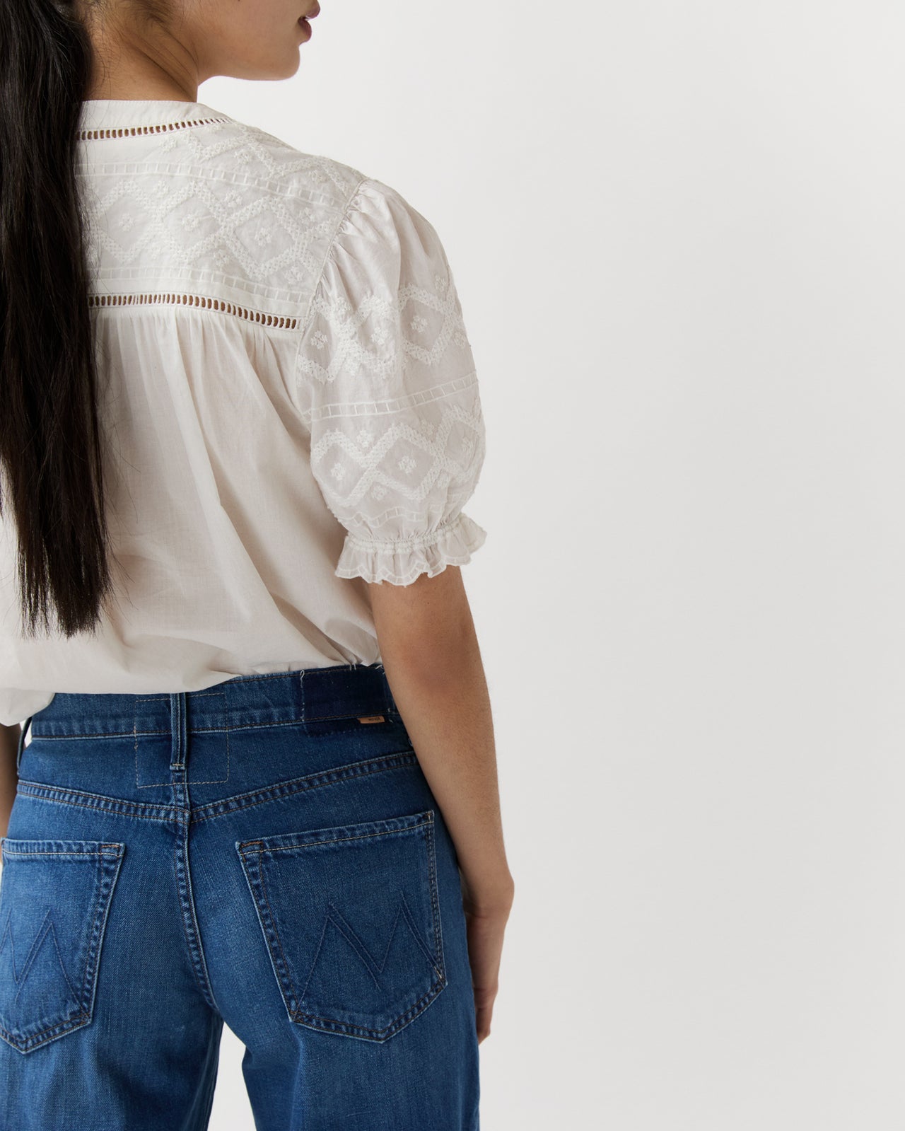 The Mid Rise Maven Skimp Jean in Big Tipper