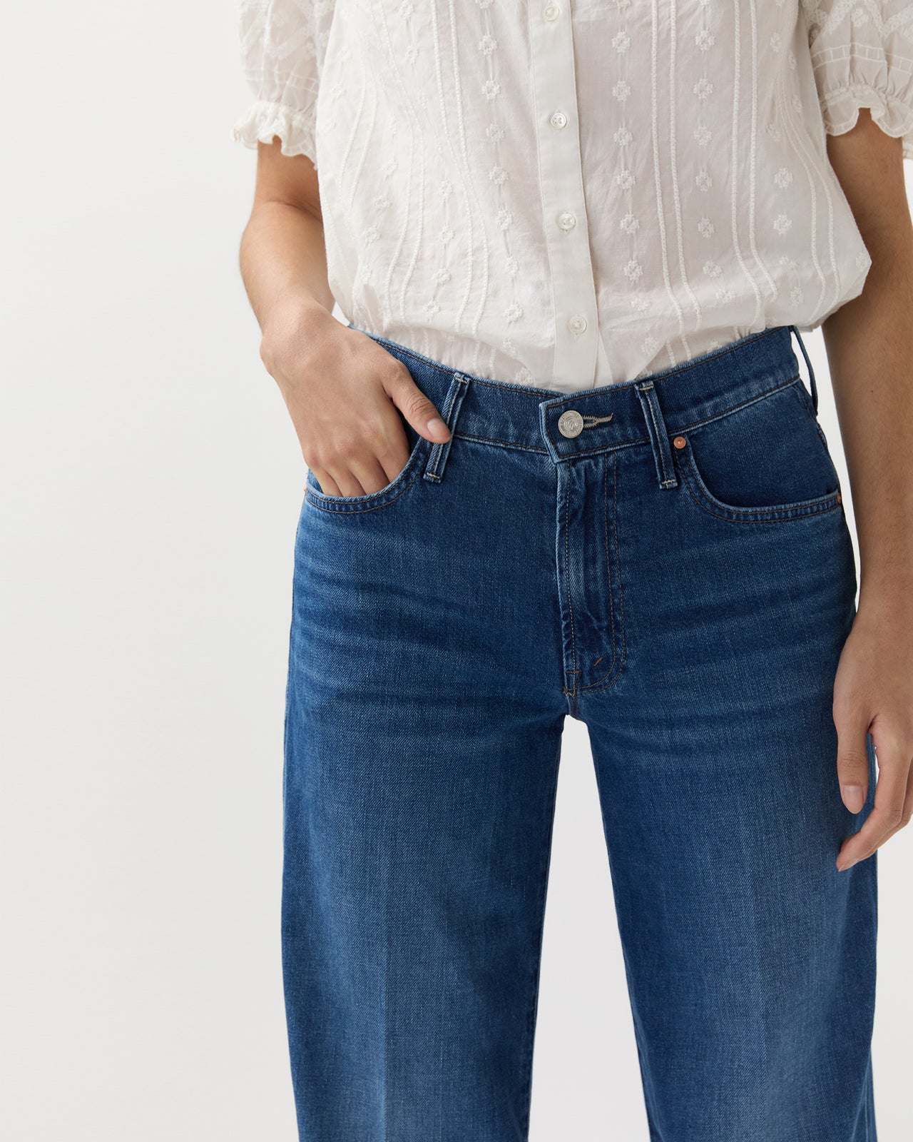 The Mid Rise Maven Skimp Jean in Big Tipper