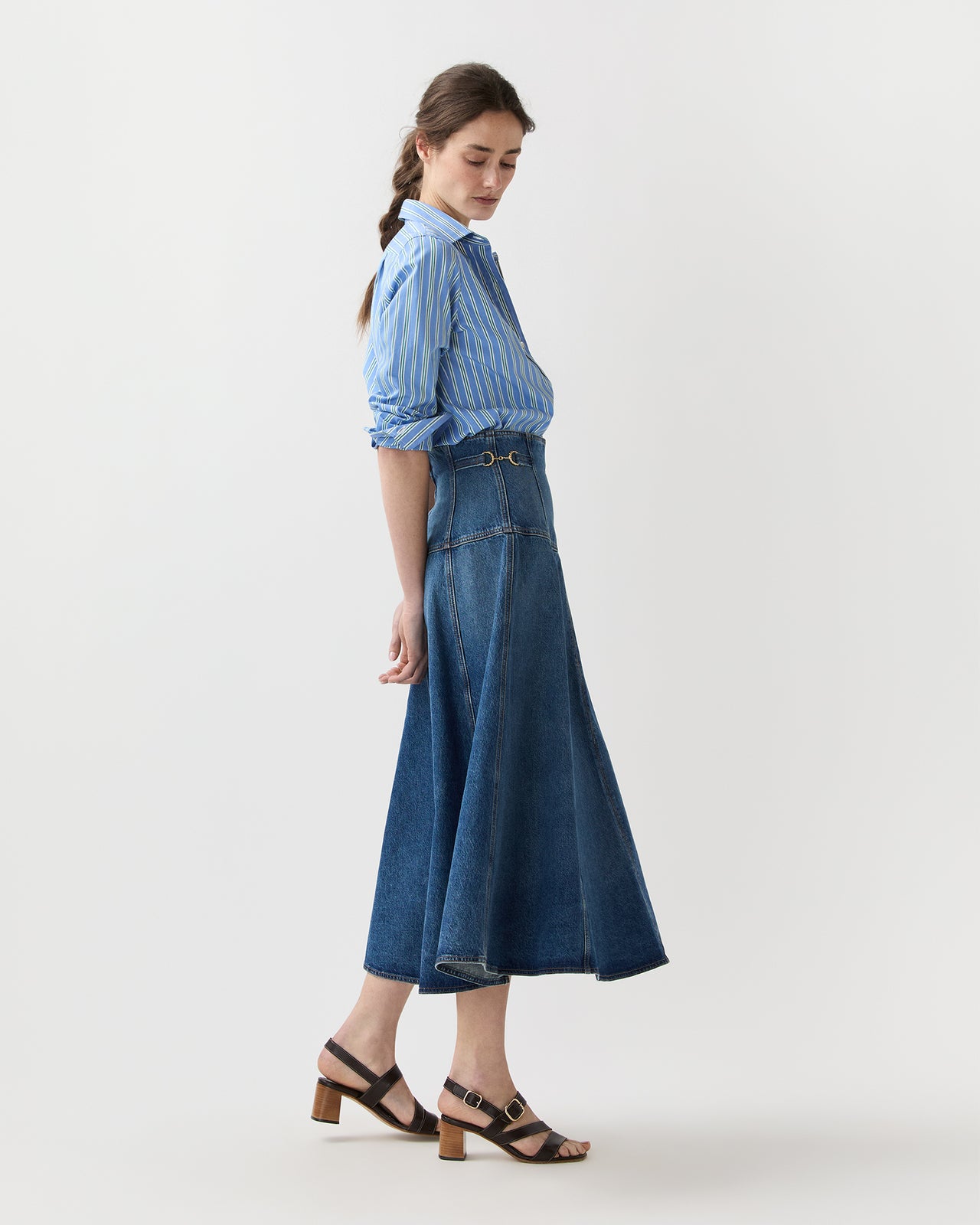 Brigette Skirt in Danube