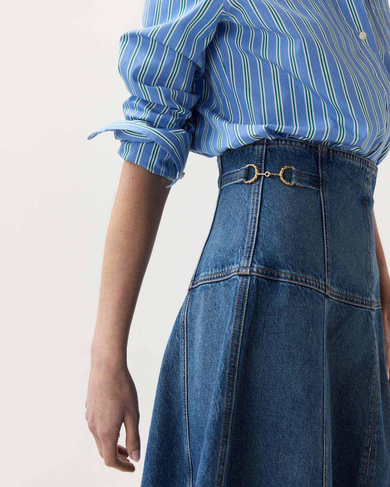 Brigette Skirt in Danube