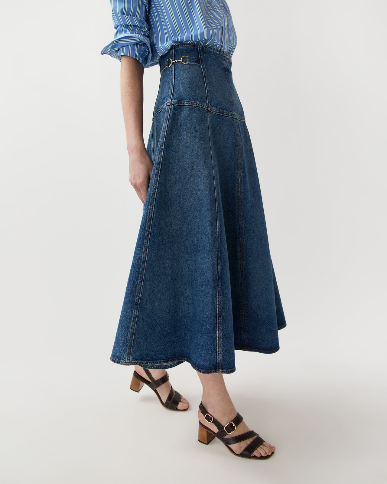 Brigette Skirt in Danube