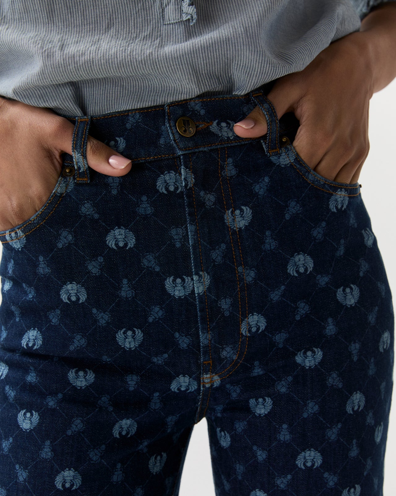 The Flare Jean in Talismania Check