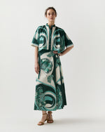 Load image into Gallery viewer, Mini Foulard Shirt in Blooming Tulip Placée
