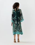 Load image into Gallery viewer, Magnifico Midi Dress in Blooming Tulip Placée

