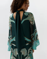 Load image into Gallery viewer, Magnifico Midi Dress in Blooming Tulip Placée
