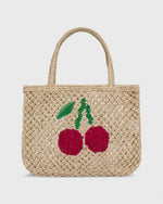 Load image into Gallery viewer, Tracy Cherries Tote in Natural/Multi
