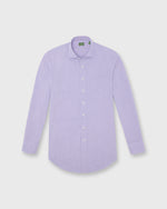 Load image into Gallery viewer, Otto Handmade Sport Shirt in Lavender Micro Gingham Chambray
