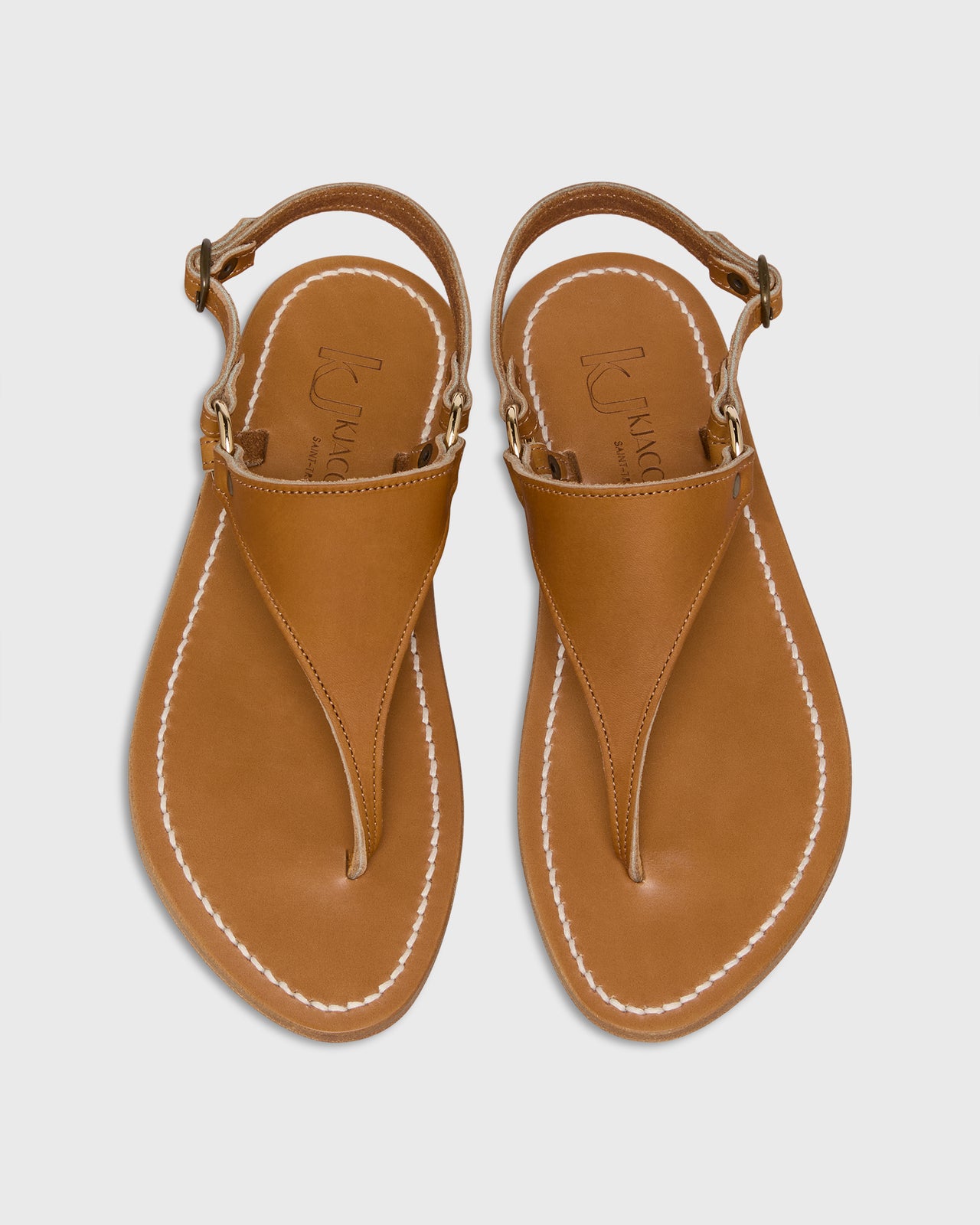 Dionysis Sandal in Natural Leather