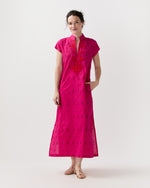 Load image into Gallery viewer, New York Maxi Boho Dress in Fuchsia
