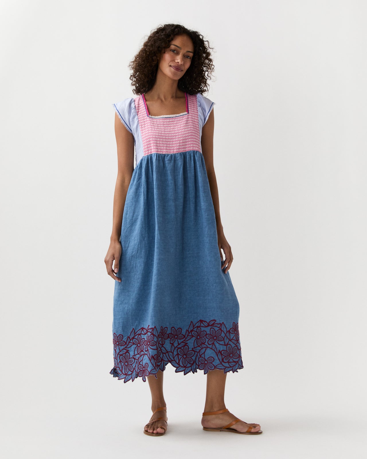 Aloe Jilly Dress in Blue