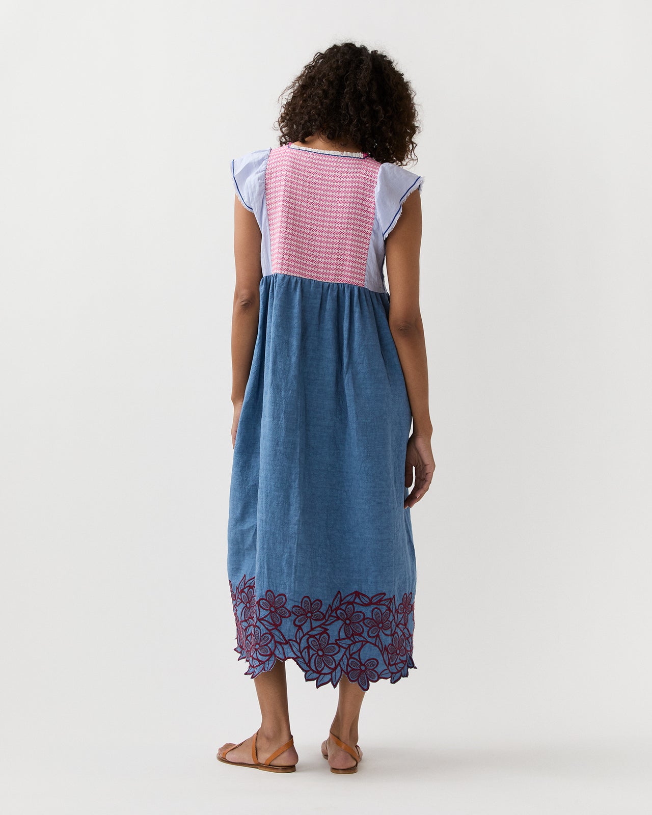 Aloe Jilly Dress in Blue
