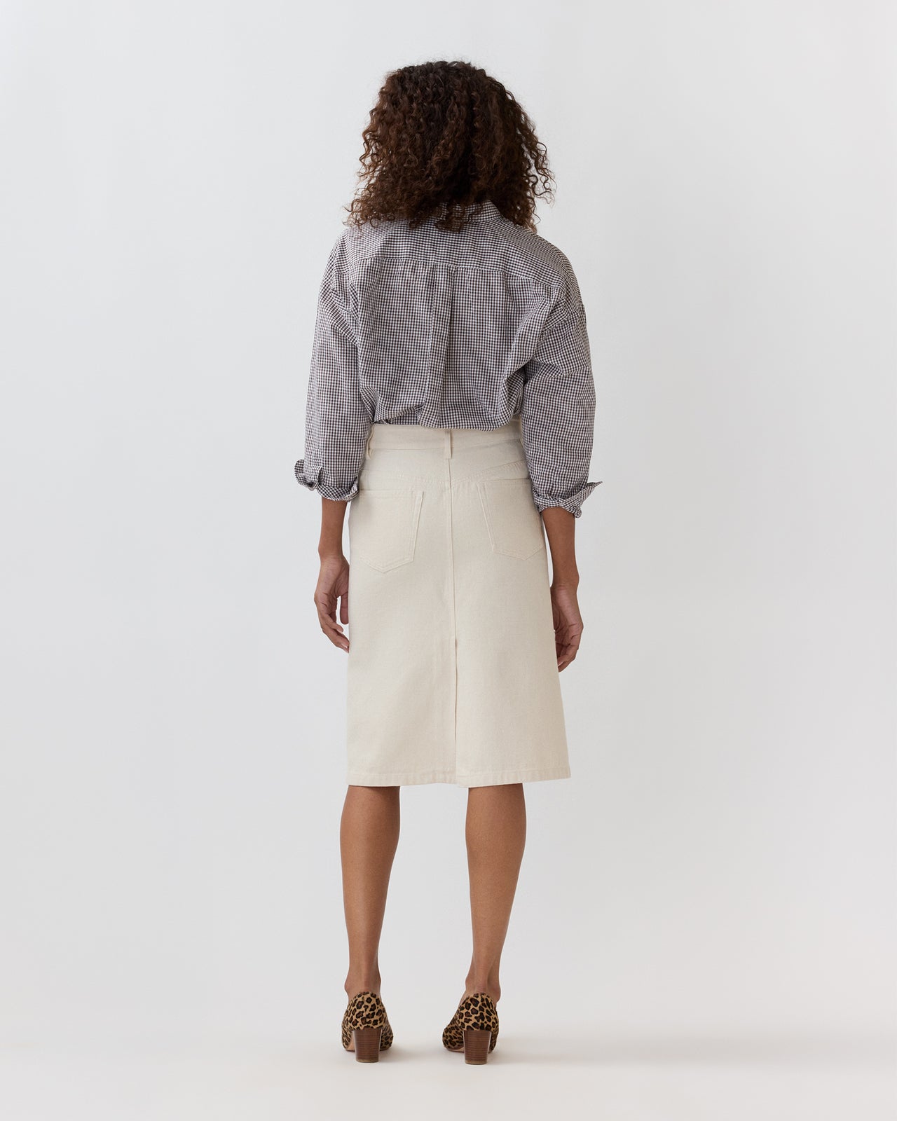 Lizzie Skirt in Off White