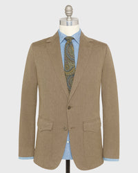 Ghost Rider Jacket in Chocolate/Oat Cavalry Twill