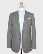 Load image into Gallery viewer, Virgil No. 2 Suit in Charcoal/Bone Glen Plaid Flannel
