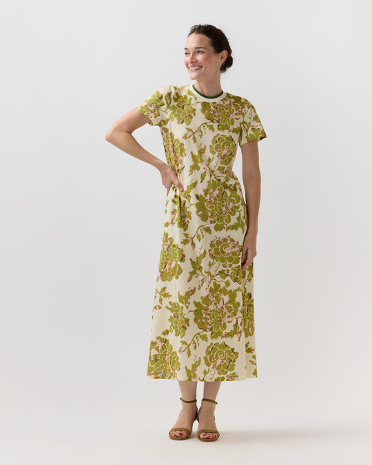 Sporty Swing Dress in Oasis