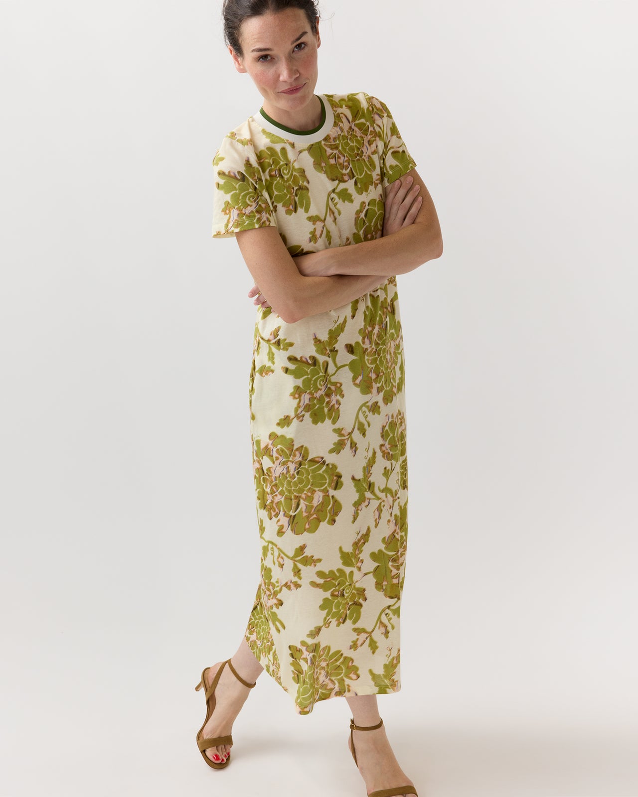 Sporty Swing Dress in Oasis