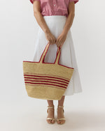 Load image into Gallery viewer, Mira Tote in Esche Red
