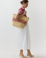 Load image into Gallery viewer, Mira Tote in Esche Red
