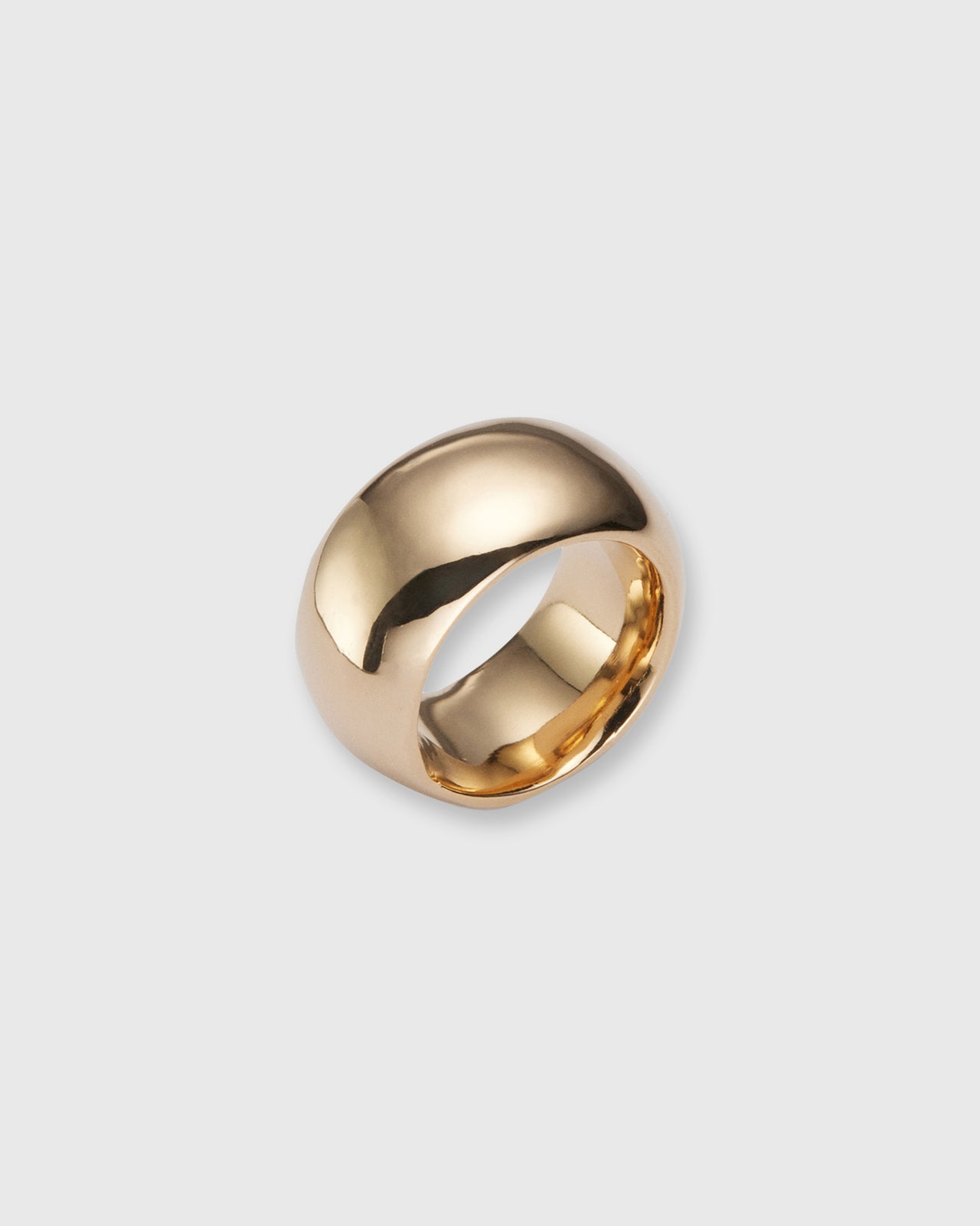 Oslo Band Ring in Gold