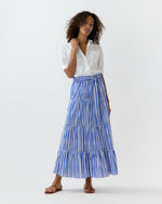 Load image into Gallery viewer, Sanaa Skirt in Qeba Blue

