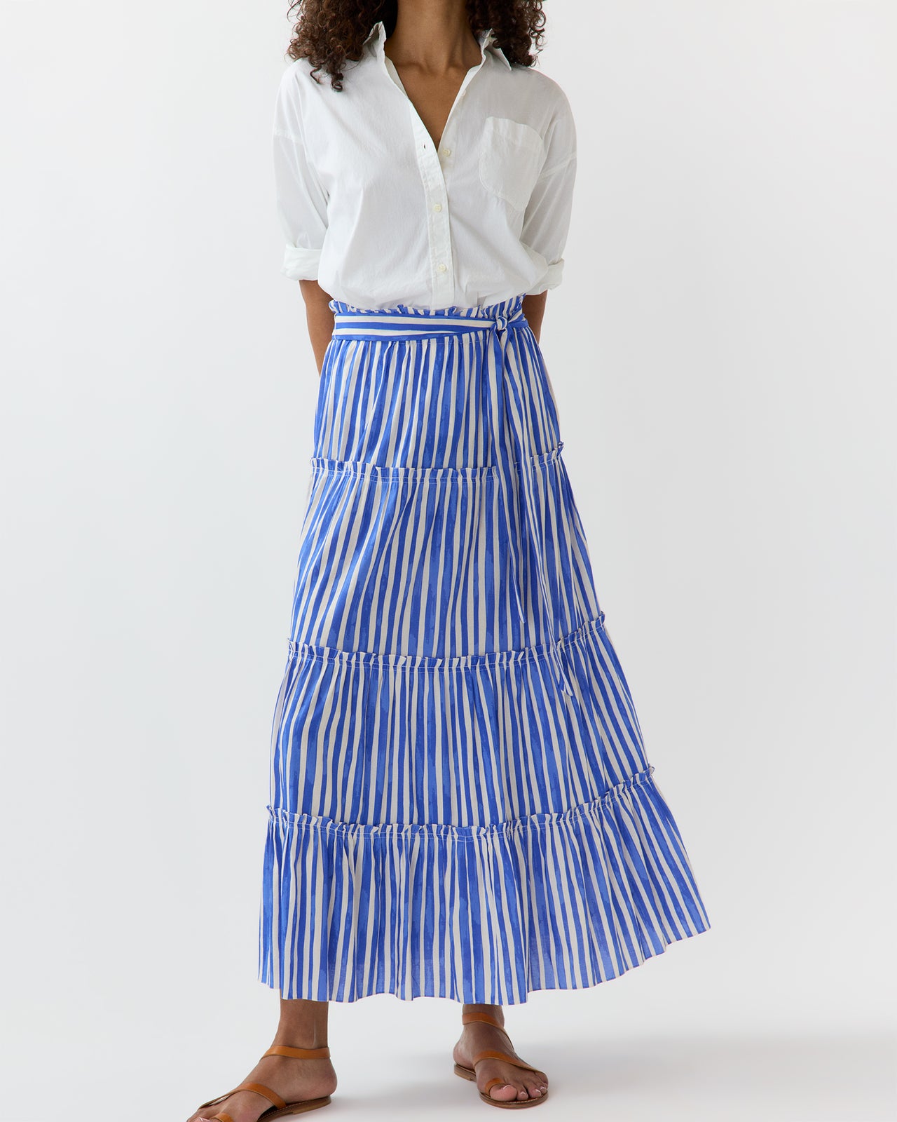 Sanaa Skirt in Qeba Blue