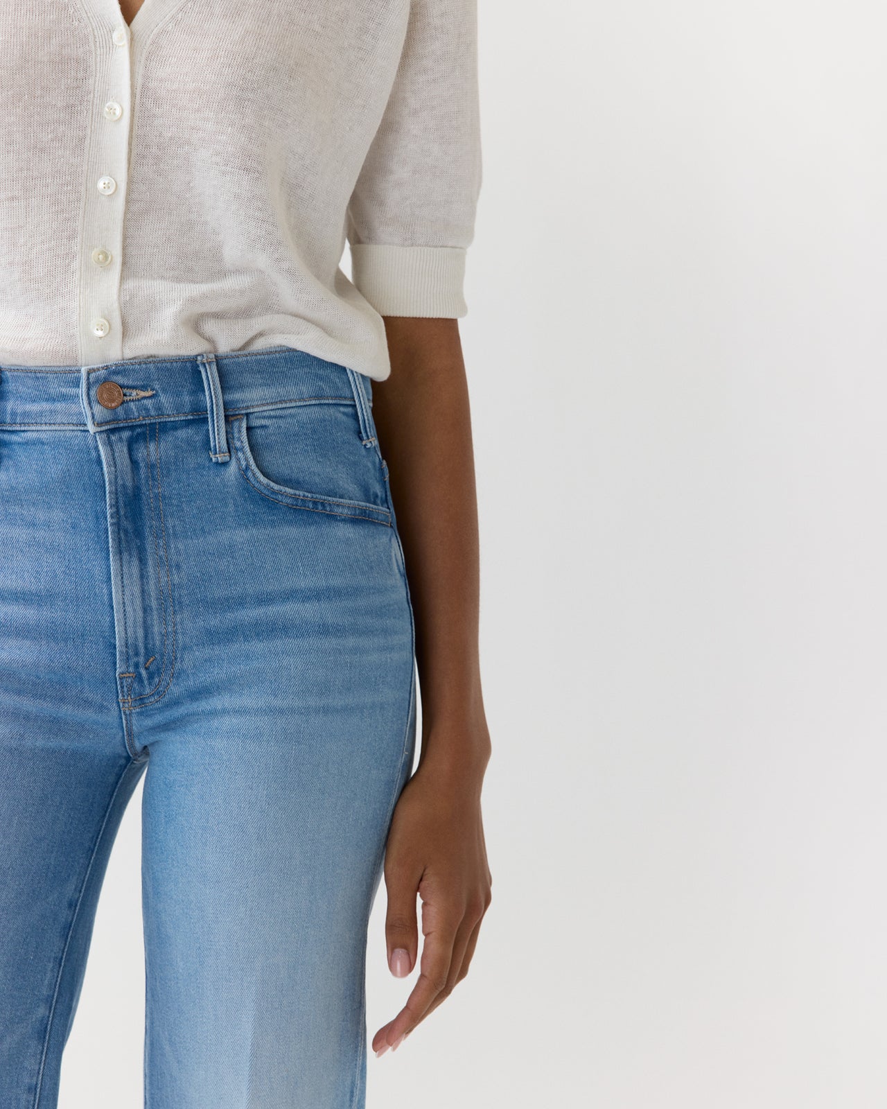 The Hustler Roller Sneak Jean in Room Service