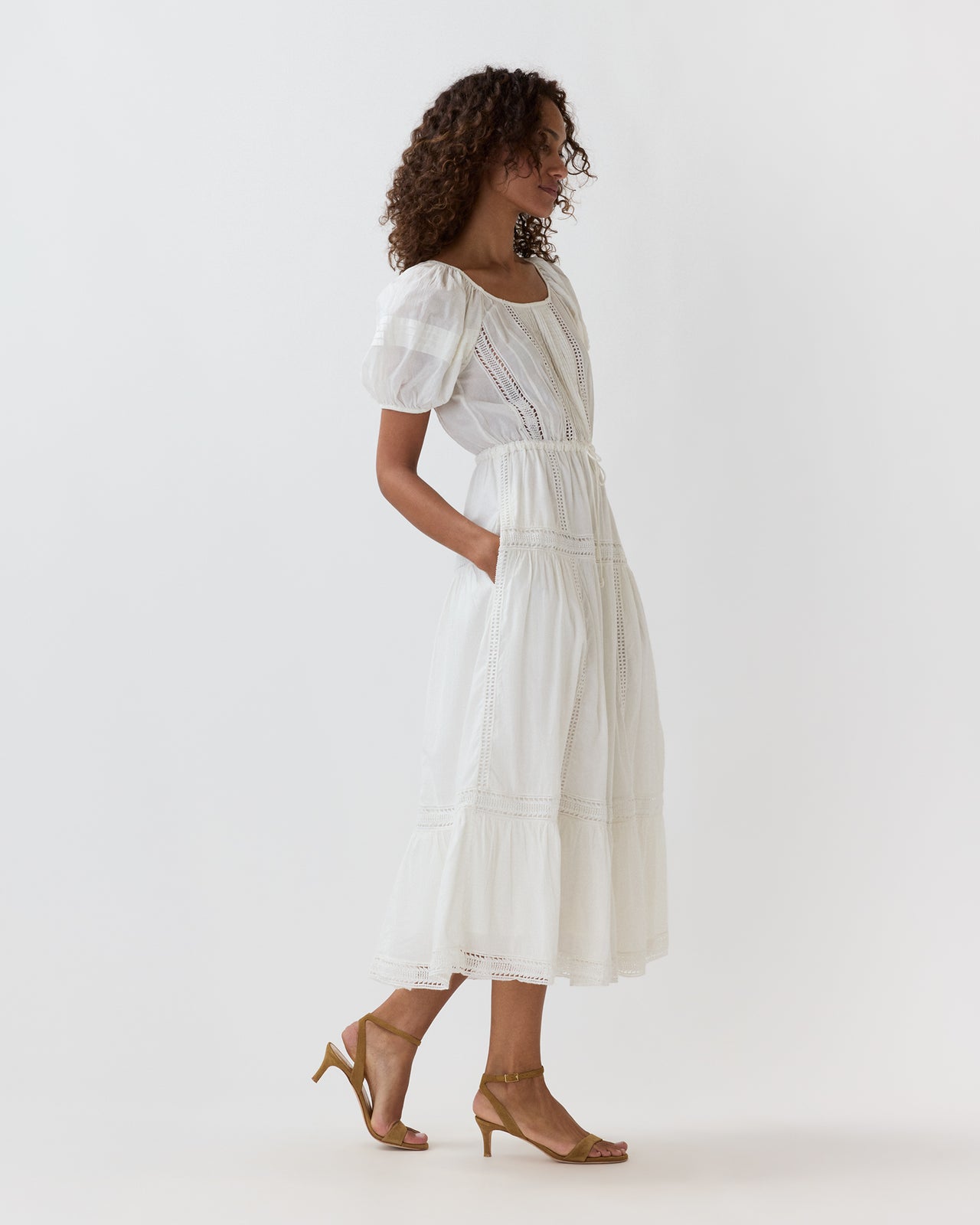 Isolde Dress in Pristine