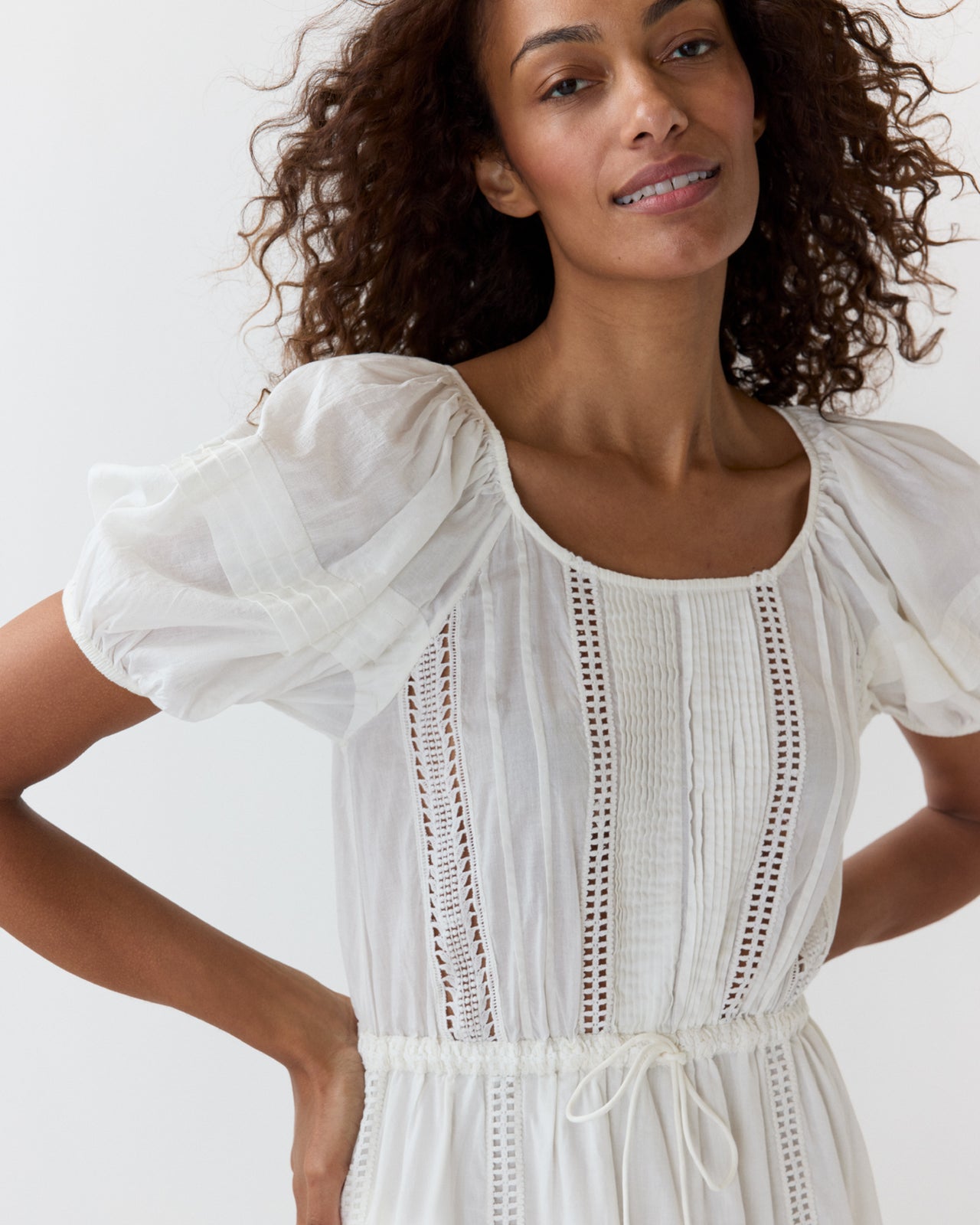 Isolde Dress in Pristine
