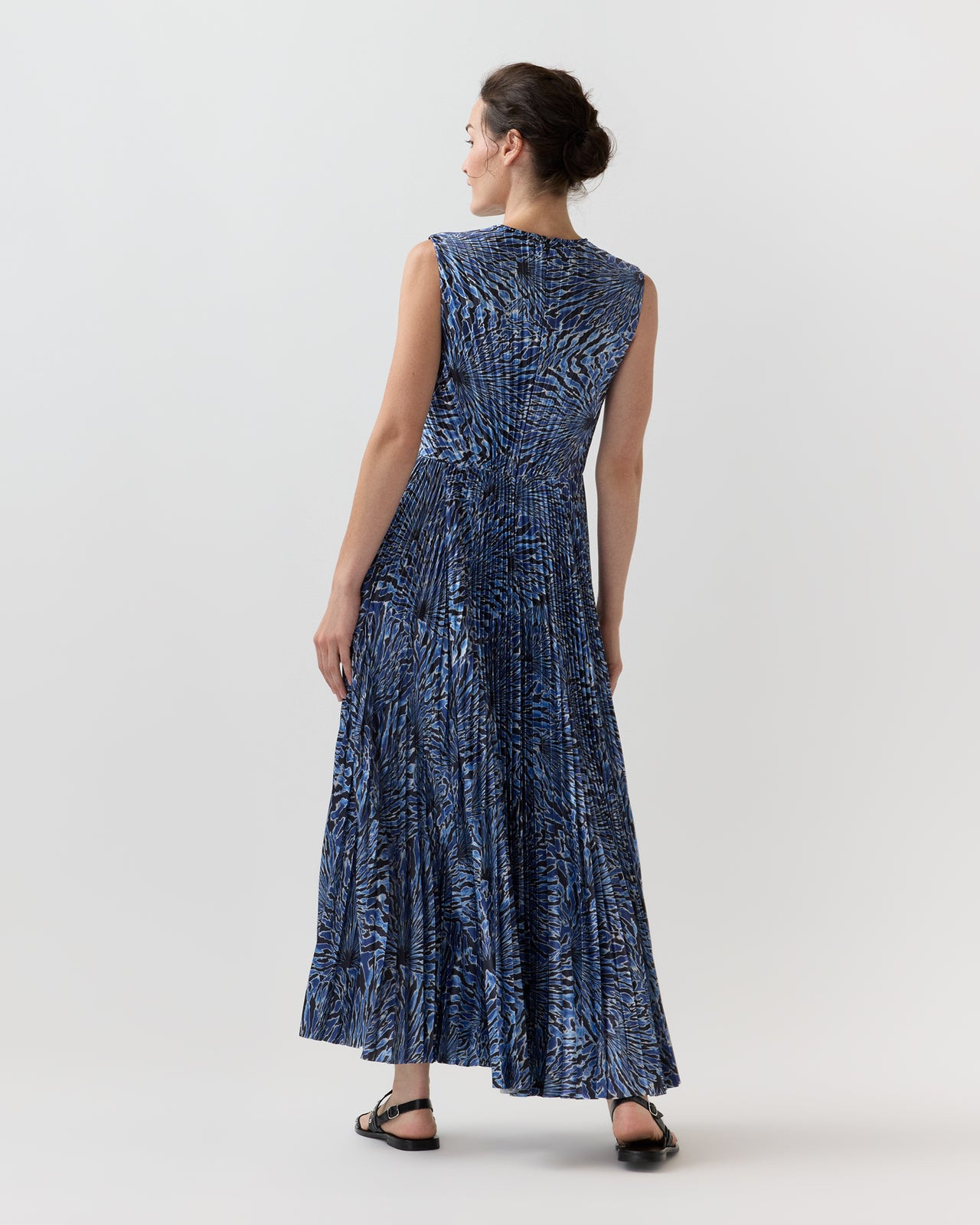 Malin Dress in Lapis