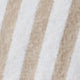 Taupe/White Bengal Stripe Compact Cotton