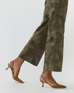Load image into Gallery viewer, Frankie Cropped Pant in Camo Stretch Twill
