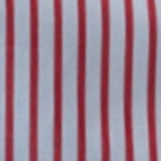 Sidney Shirt in Red/Sky Banker Stripe Poplin