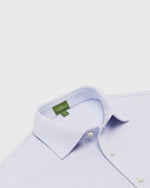 Load image into Gallery viewer, Short-Sleeved Polo in Sky Pima Pique
