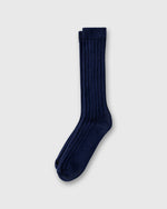 Load image into Gallery viewer, Oxford Socks in Navy

