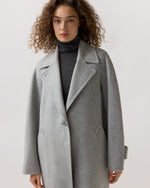 Load image into Gallery viewer, Franco Coat in Cement Melange
