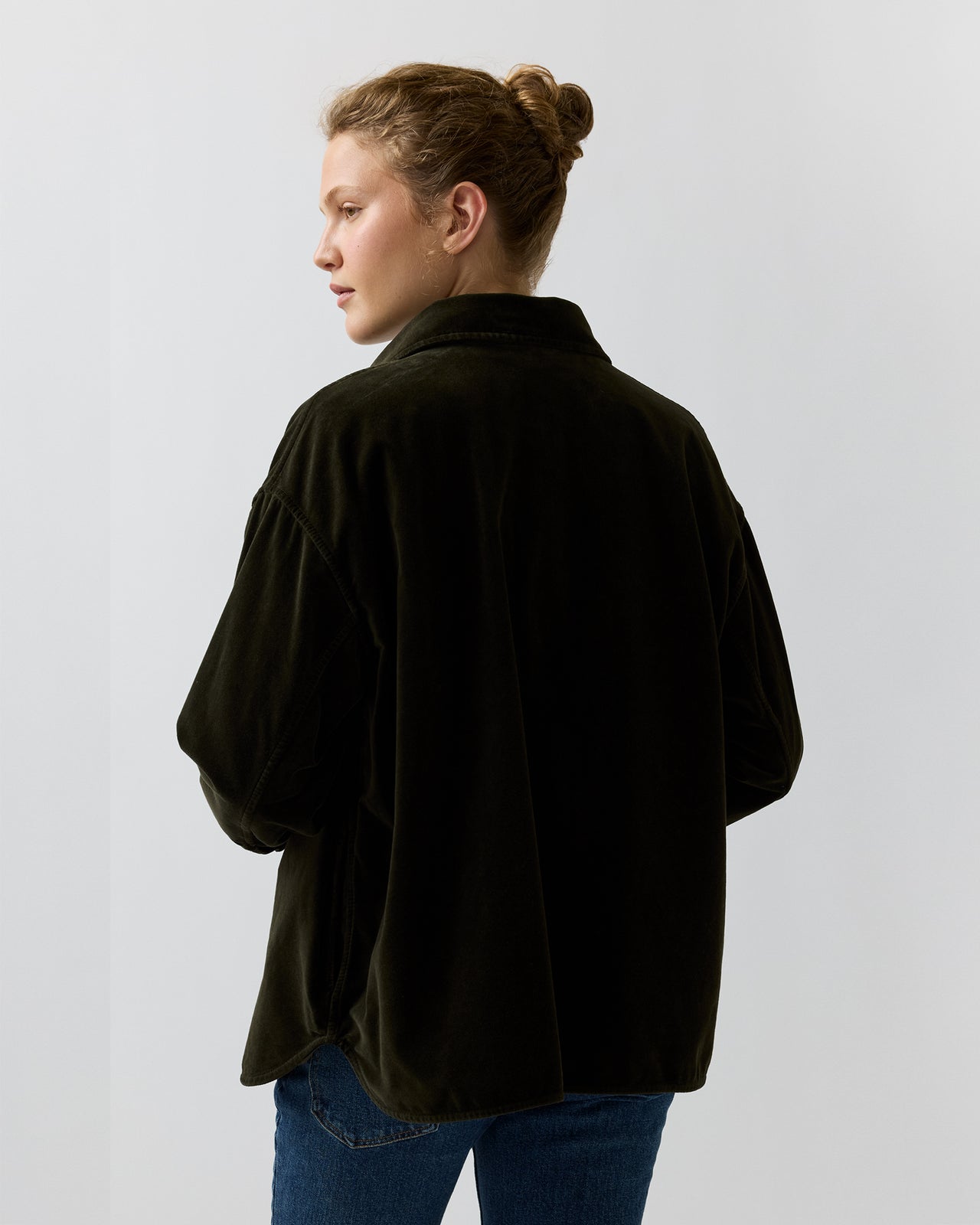 Shirt Jacket in Military