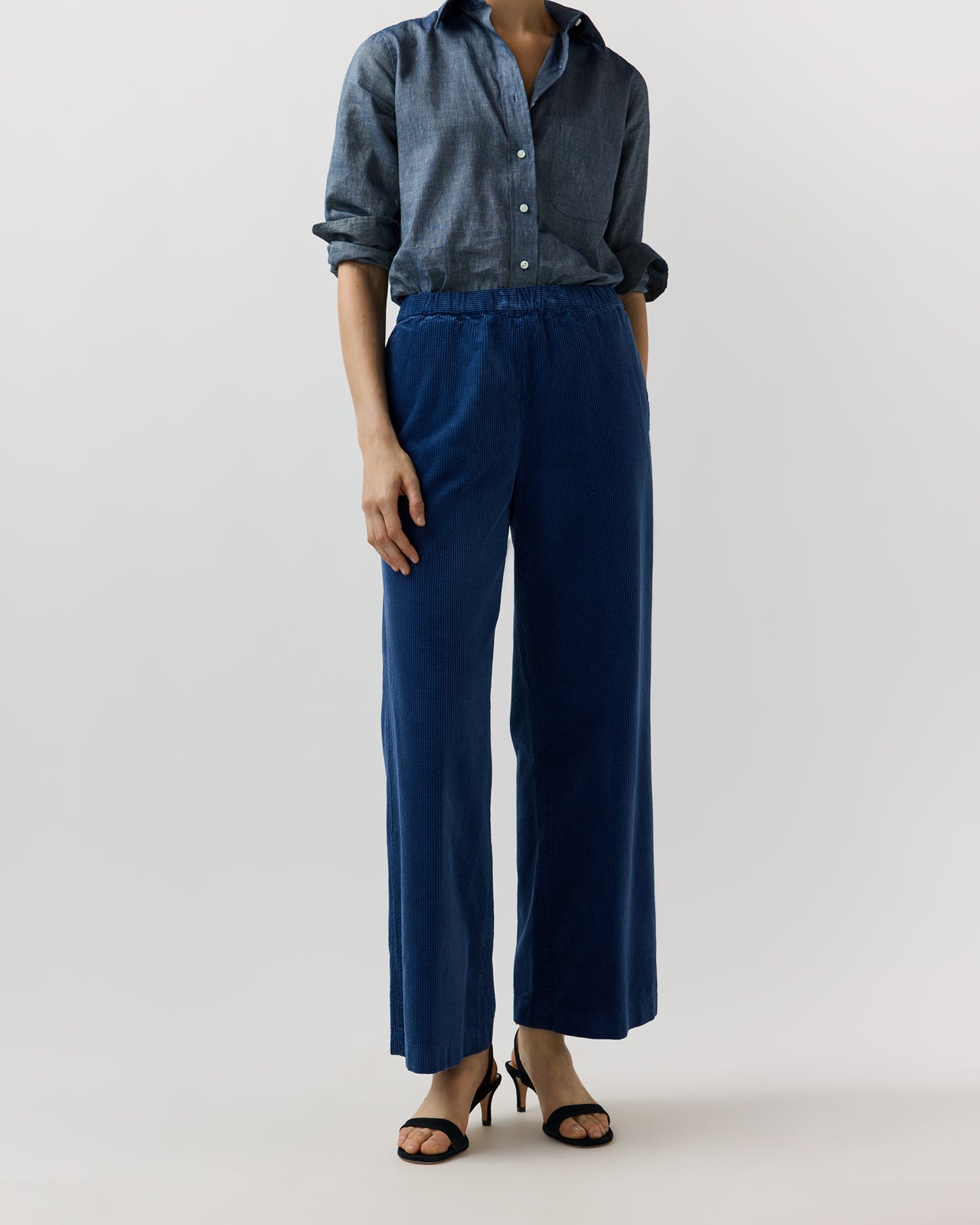 Pull-On Pant in Air Force Blue
