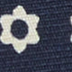 Silk Print Tie in Navy/Bone Flower