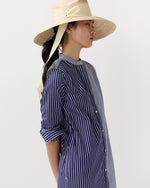 Load image into Gallery viewer, The Hollyhock Hat in Ivory Wide &amp; Short Ribbon
