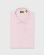 Load image into Gallery viewer, Spread Collar Dress Shirt in Pink Stripe End-On-End
