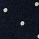 Tie-Neck Blouse in Navy/Ivory Pin Dot Silk Double Georgette