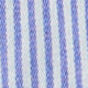 Blue Small Bengal Stripe Poplin