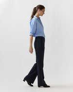Load image into Gallery viewer, Lane Pant in Heather Navy Cavalry Twill
