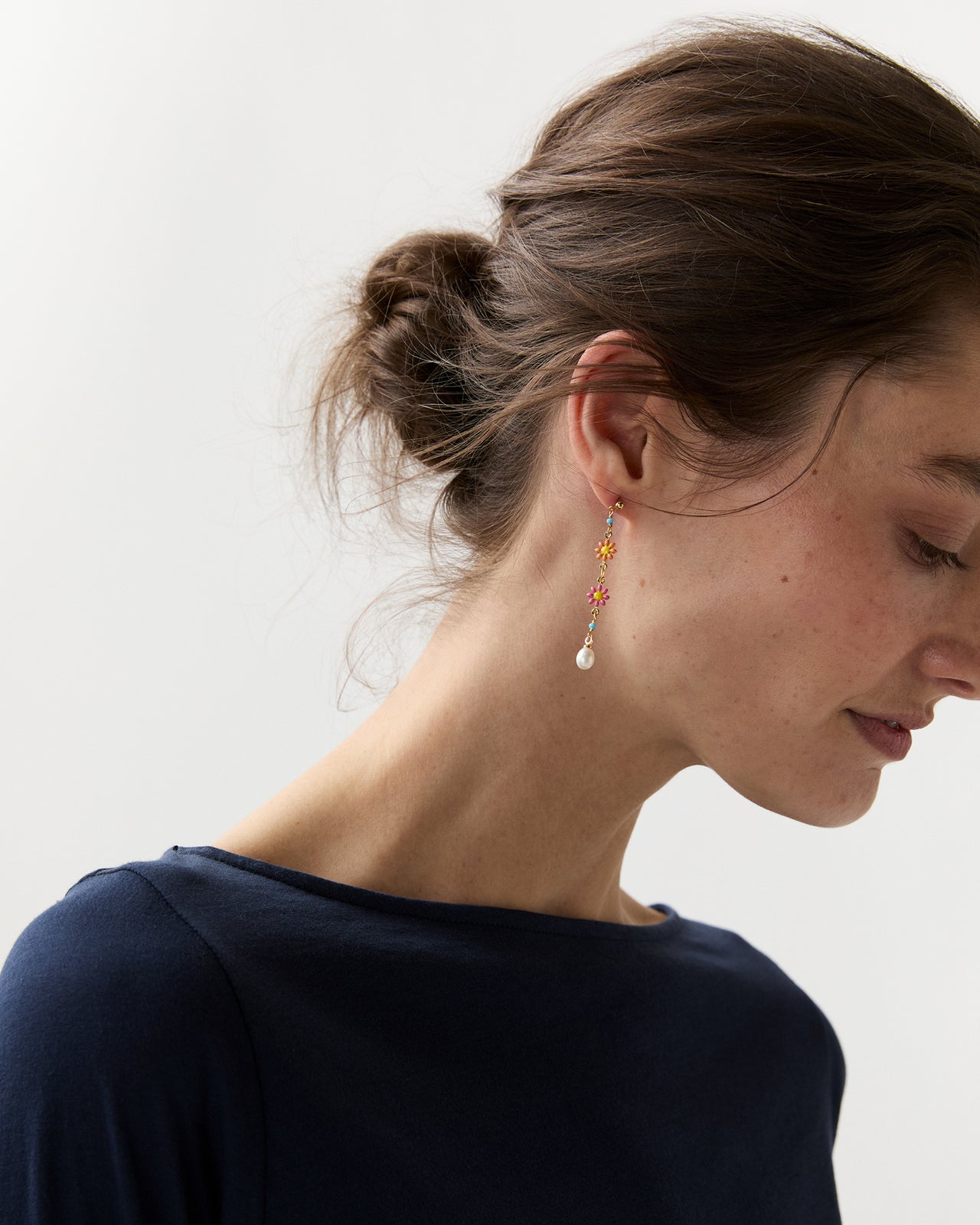 Rosie Earrings in Gold/Multi