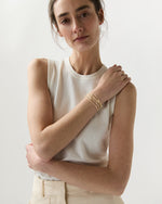 Load image into Gallery viewer, Candy Stretch Bracelets (Set of 6) in Bone
