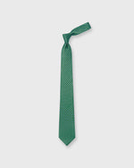 Load image into Gallery viewer, Silk Print Tie in Green/Aegean Flower
