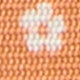 Silk Print Tie in Persimmon/Chalk Mini Floral