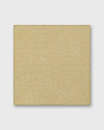 Load image into Gallery viewer, Linen Print Pocket Square in Pebble/Straw/Orange Foulard
