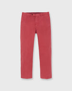 Load image into Gallery viewer, Garment-Dyed Sport Trouser in Red AP Twill
