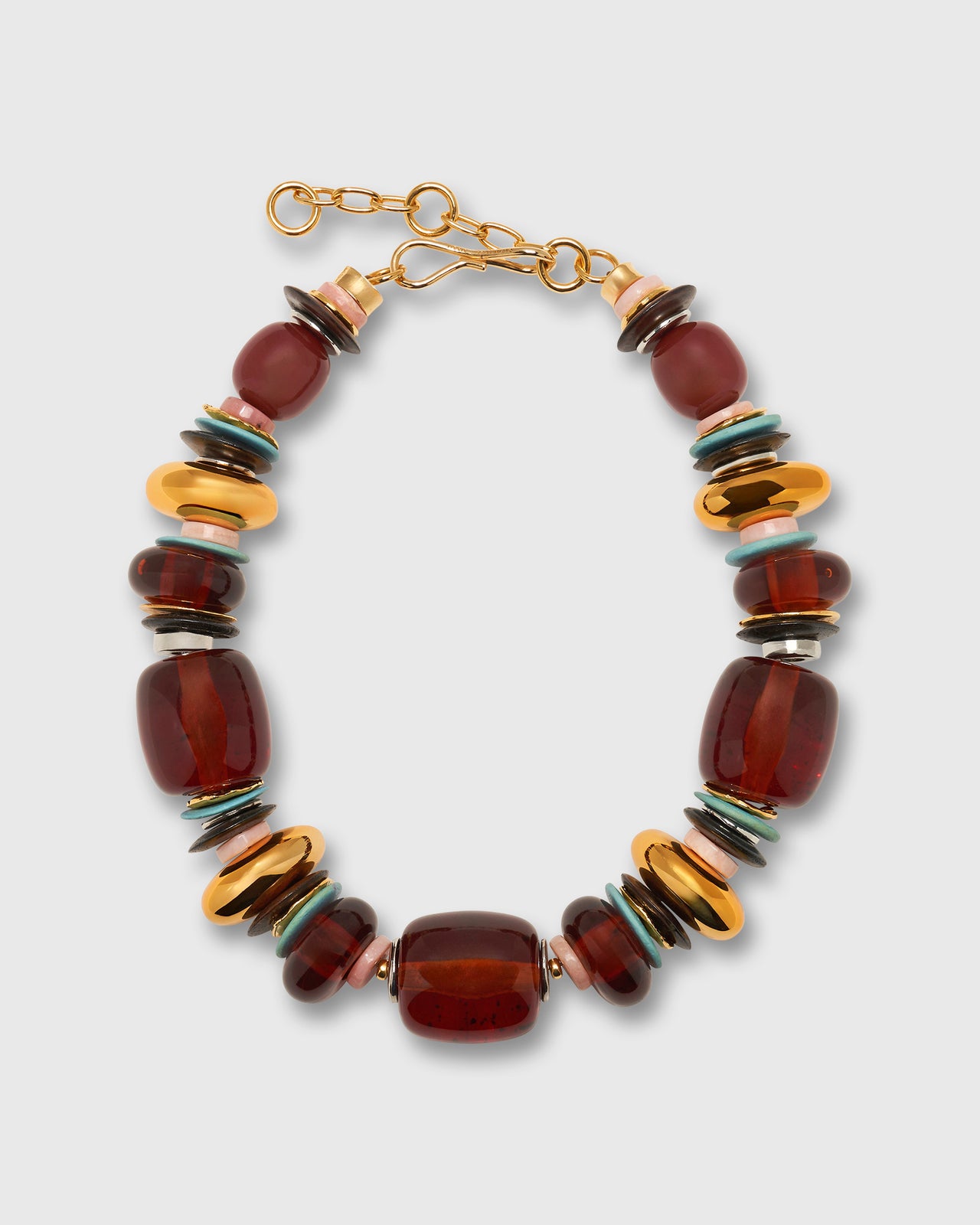 Carmine Collar in Multi